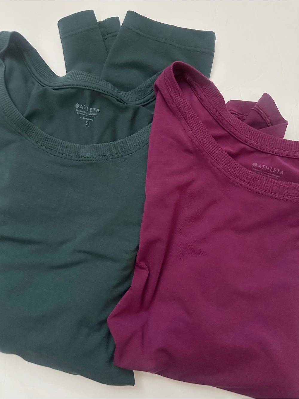 Athleta With Ease Cinch Top Bundle of 2 XL - Picture 11 of 15